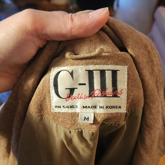 Women's Suede Leather Fringe Western Jacket - Size Medium - Picture 5 of 5